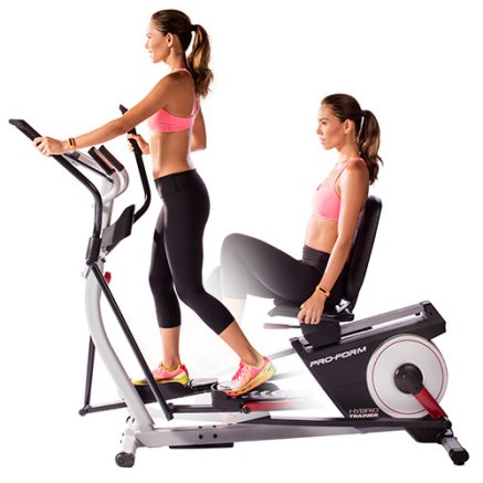 Best Buy Award Winner: ProForm Hybrid Trainer Elliptical Bikes - Engage your core, upper body, and lower body with the elliptical.
