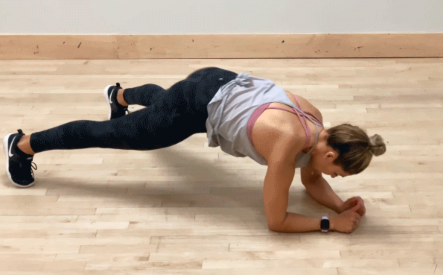 Plank with Knee Tucks: Increase Core Strength - Core Exercise Solutions