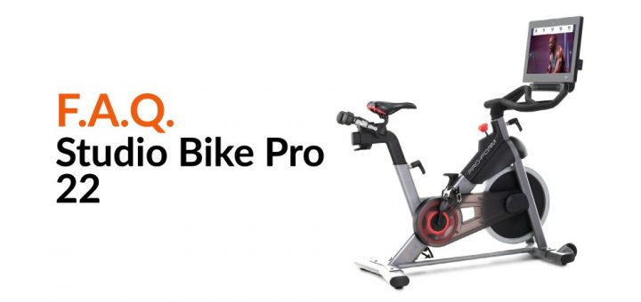 Frequently Asked Questions: Studio Bike Pro 22 | ProForm Blog