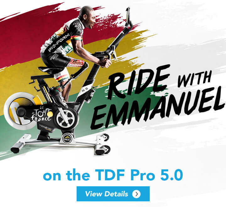 Ride with Emmanuel on the TDF Pro 5.0