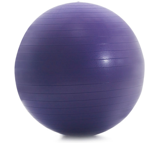 purple exercise ball