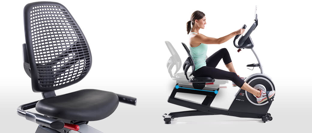 proform 440 es recumbent exercise bike