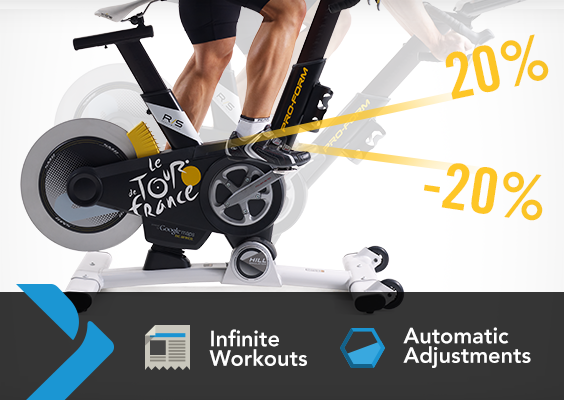 Proform Tour de France 10.0 Vélo Spinning + iFit Inclus