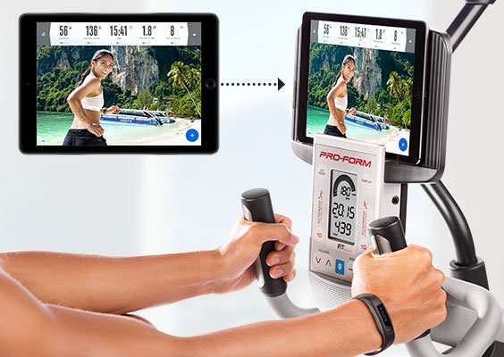 Integrated Tablet Holder