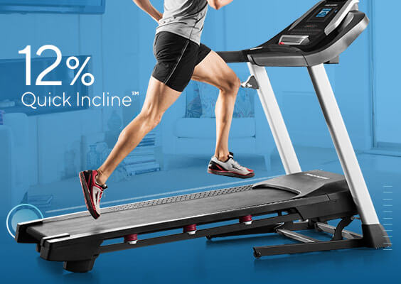 0 – 12% Digital Quick Incline™ Control